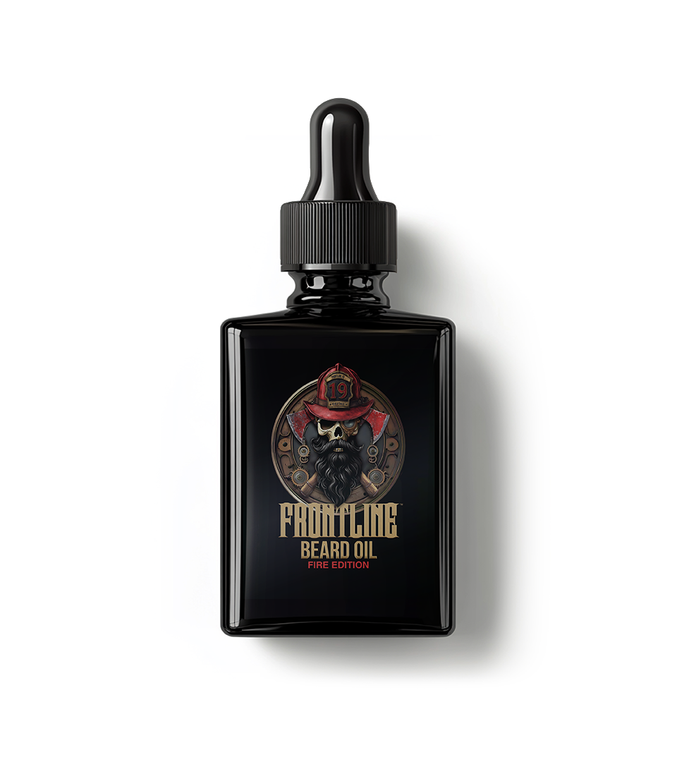 Beard oil crafted for firemen