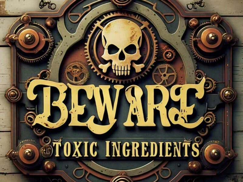 Beware of toxic ingredients